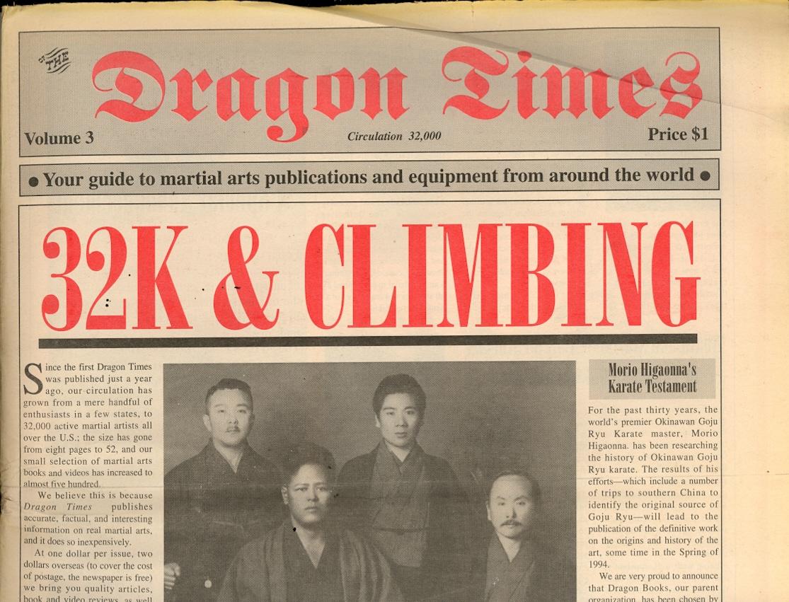1993 Dragon Times Newspaper